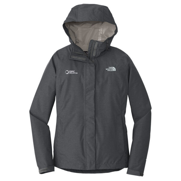 Embroidered OPC Contracting - Ladies DryVent Rain Jacket Thumbnail