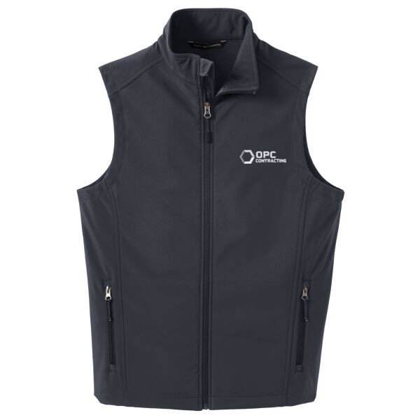 Embroidered OPC Contracting - Core Soft Shell Vest Thumbnail
