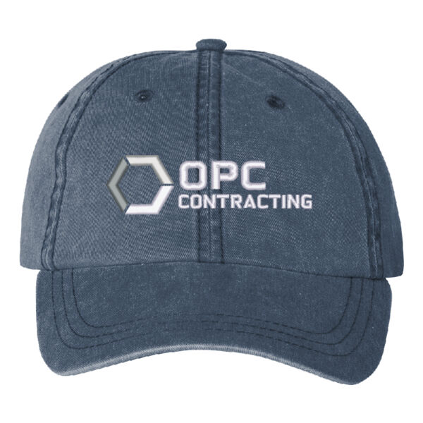Embroidered OPC Contracting - Pigment-Dyed Cap Thumbnail