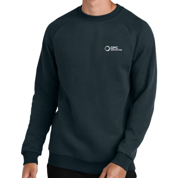 Embroidered OPC Contracting - Cloud Fleece Crew Thumbnail