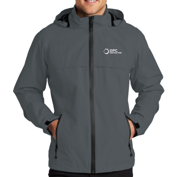 Embroidered OPC Contracting - Tall Torrent Waterproof Jacket Thumbnail