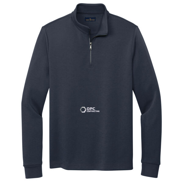 Embroidered OPC Contracting - Double Knit 1/4 Zip Thumbnail