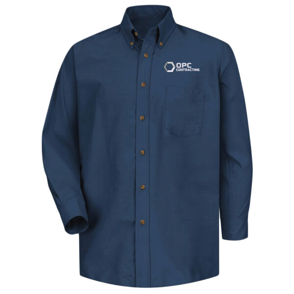  Embroidered OPC Contracting - Poplin Dress Shirt Thumbnail