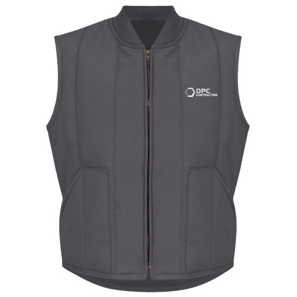 Embroidered OPC Contracting - Quilted Vest - Tall Sizes Thumbnail