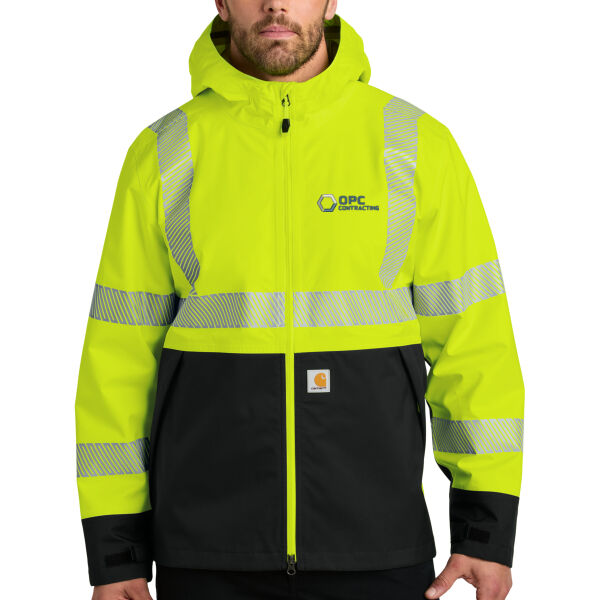 Embroidered OPC Contracting - Ansi 107 Class 3 Storm Defender ® Jacket Thumbnail