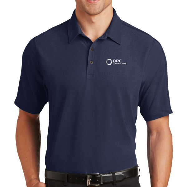 Embroidered OPC Contracting - Onyx Polo Thumbnail